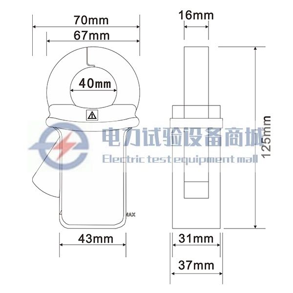 钳形电流互感器